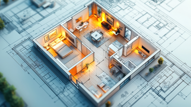 lighting design blueprint graphic